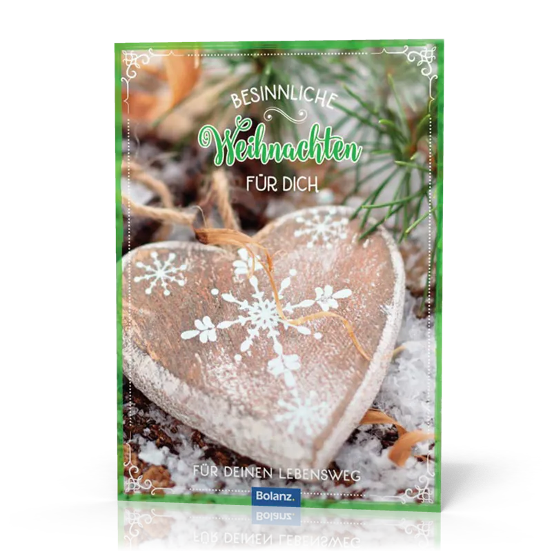 Grussheft Besinnliche Weihnachten