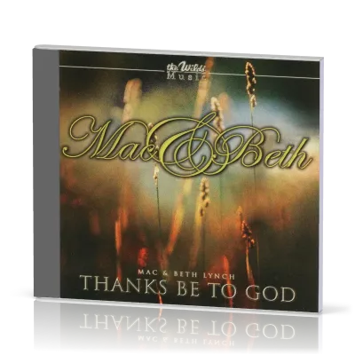 THANKS BE TO GOD - [CD]