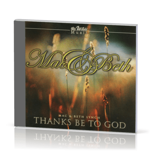 THANKS TO BE GOD - [CD]