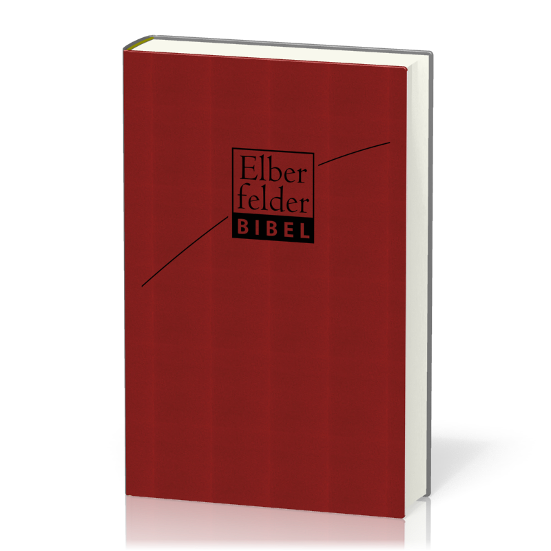 Elberfelder Bibel Standard rot Kunstleder