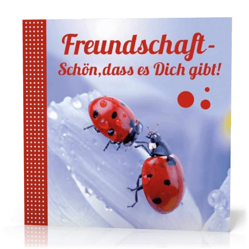 Minibuch 7 x 7 cm Freundschaft