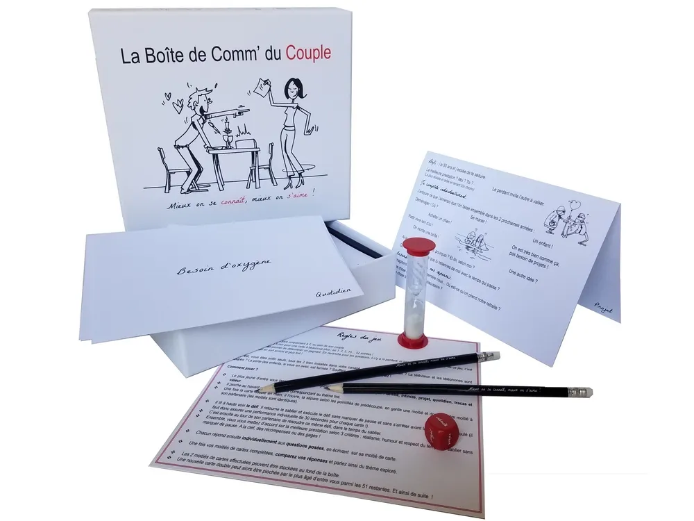 Boîte de comm' du couple (La) - Mieux on se connaît, mieux on s'aime ! Boîte de comm' du couple (La) - Mieux on se connaît, mieux on s'aime !