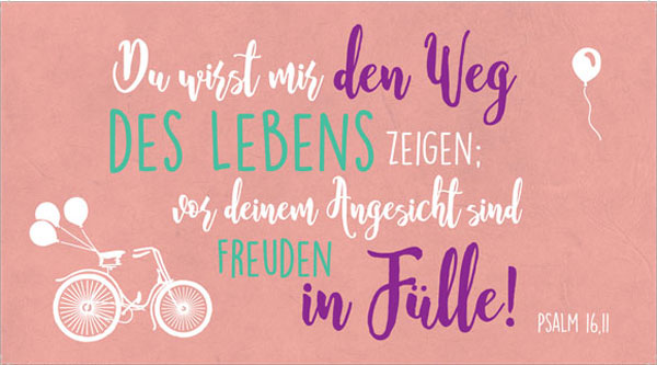 Wandschmuckschild Du wirst mir den Weg...