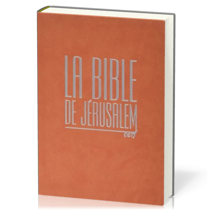 Bible de Jérusalem - souple, fauve, avec notes intégrales