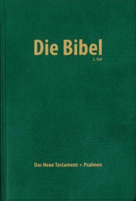 Elberfelder CSV Hückeswagen NT mit Psalmen - Kunststoff grün