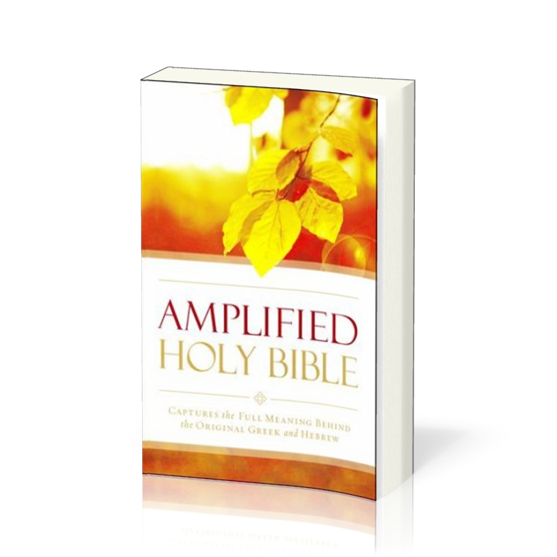 Anglais, Bible, Amplified, Outreach Bible, paperback, couverture illustrée