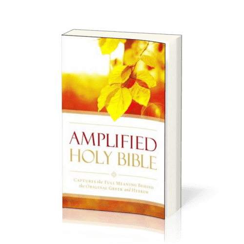 Anglais, Bible, Amplified, Outreach Bible, paperback, couverture illustrée