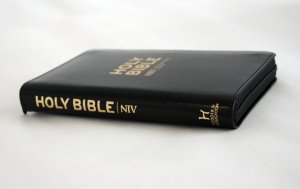 Anglais, Bible New International Version, poche, similicuir, noir, femeture éclair