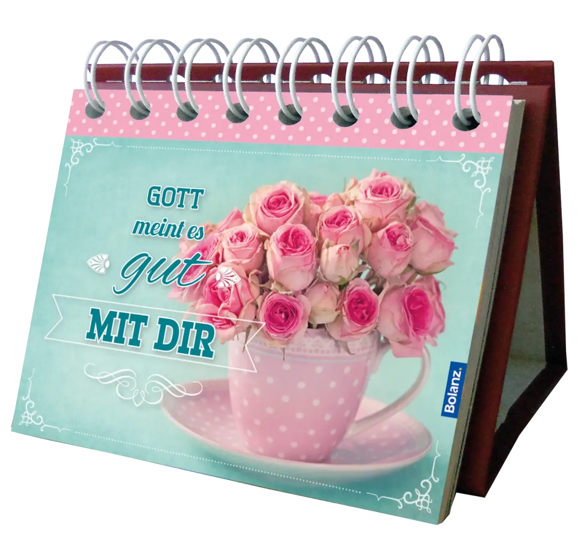 Postkarten Aufstellbuch Gott meint es gut mit dir