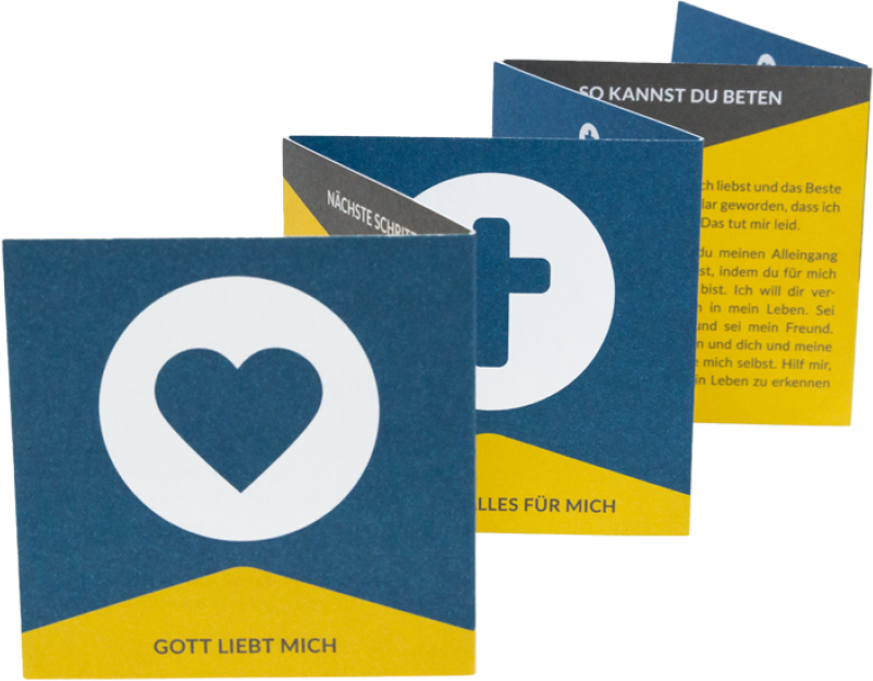 The Four - Faltflyer 6-seitig (10-er Pack) deutsch