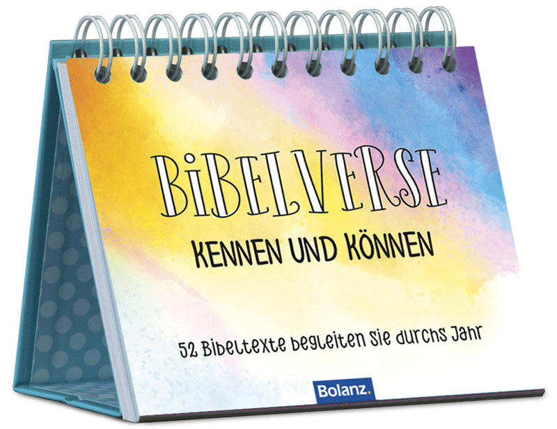 Aufstellbuch Bibelverse kennen und können, Band 1 - Neuauflage 2019