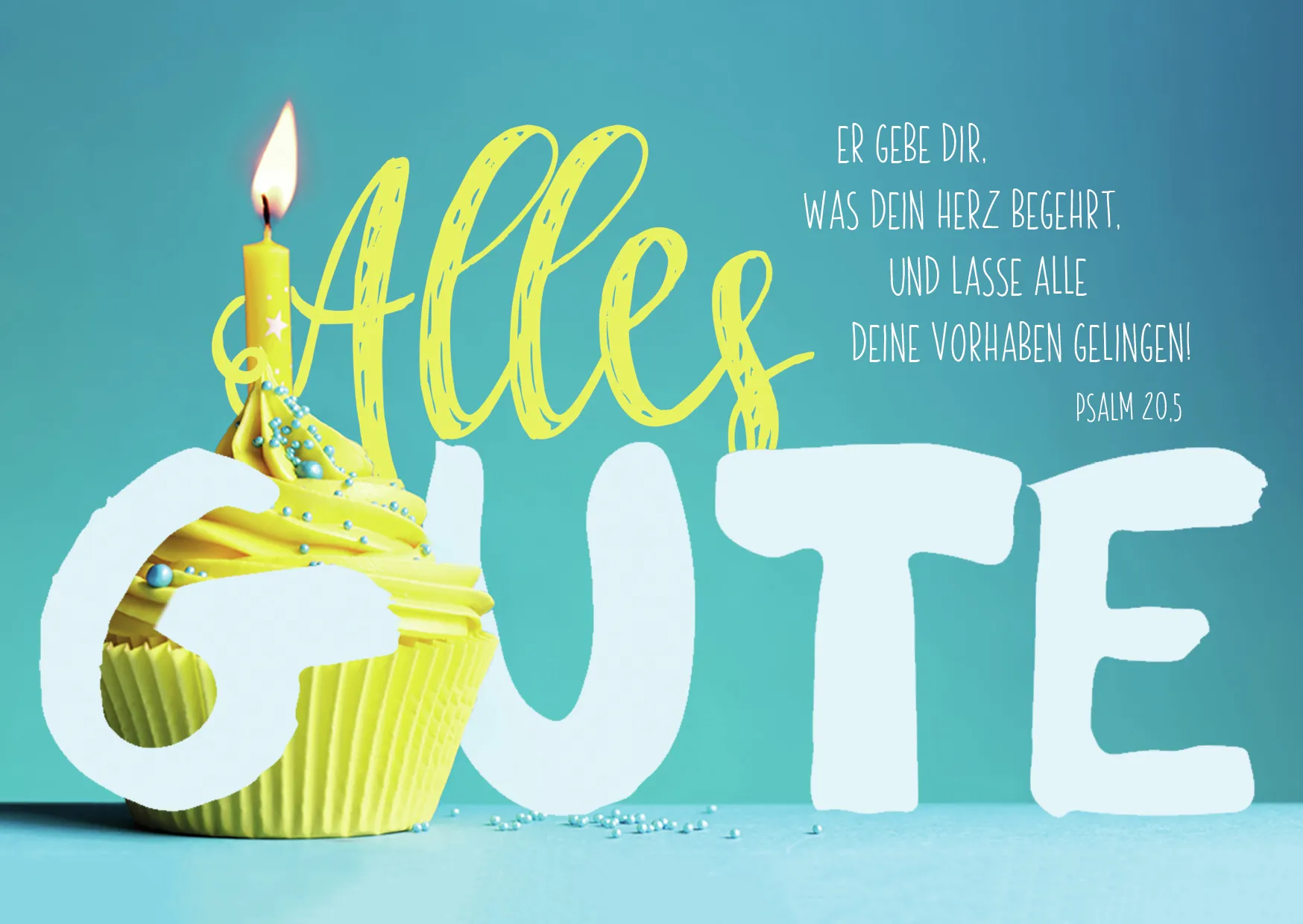 Minikarten Geburtstag - Set mit 4 verschiedenen Motiven ä 3 Stück