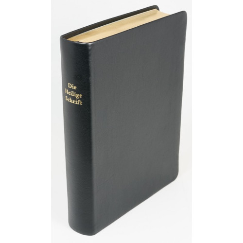 Elberfelder Schreibrandbibel 723 CSV Hückeswagen Kleine Ausgabe - Kalbsleder schwarz,...