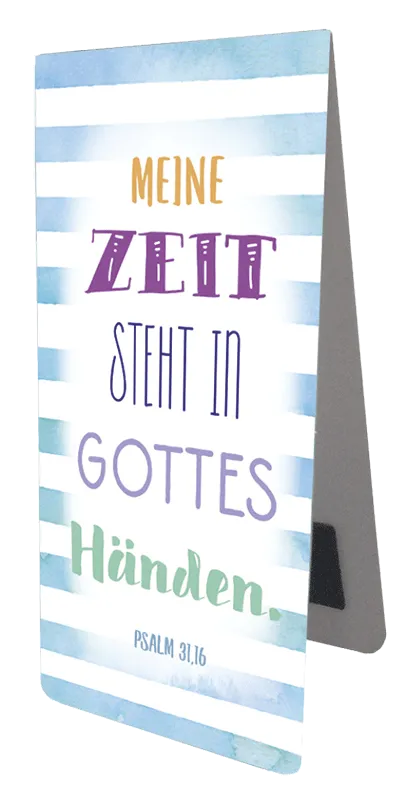 Magnet Lesezeichen Meine Zeit