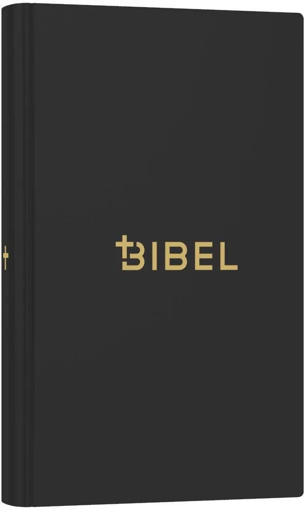 Schlachter 2000 Bibel - Miniaturausgabe - Kalbsleder, flexibler Einband, schwarz, Goldschnitt,...