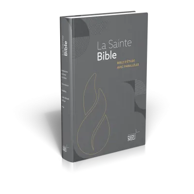 Bible d'étude Segond NEG à parallèles, illustrée - couverture rigide