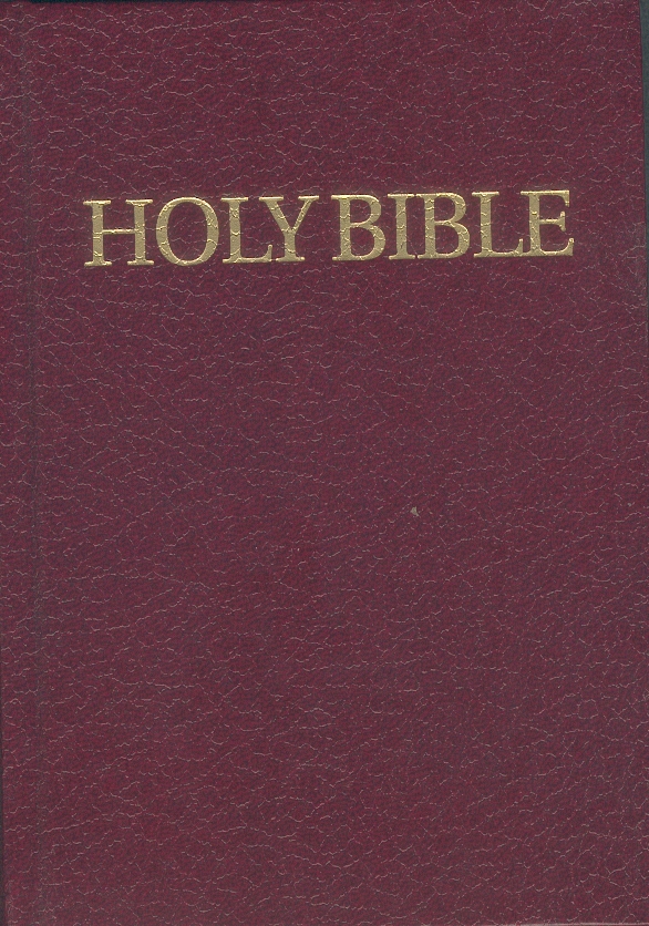 Anglais, Bible KJV rigide rouge, petit modèle (Royal Ruby Text) - [King James Version]