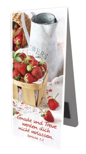 Magnet Lesezeichen Erdbeeren