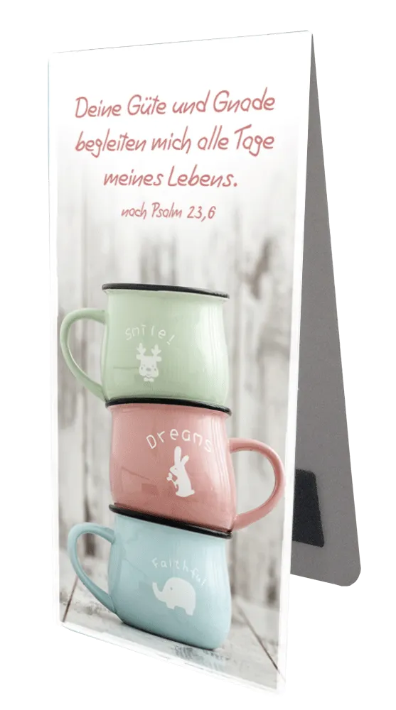 Magnet Lesezeichen Tassen