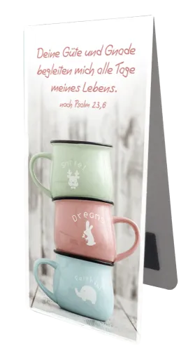 Magnet Lesezeichen Tassen