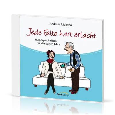 Jede Falte hart erlacht -Hörbuch 2 CDs - 
Humorgeschichten für die besten Jahre - gelesen vom Auto
