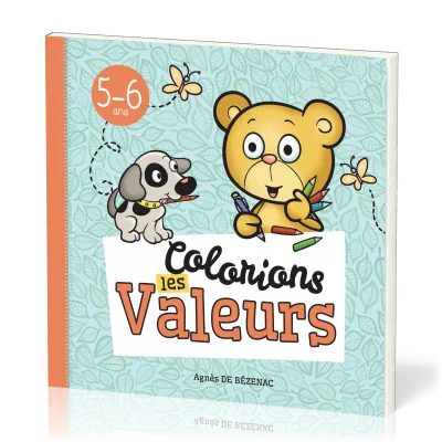 Colorions les valeurs - âge: 5-6 ans