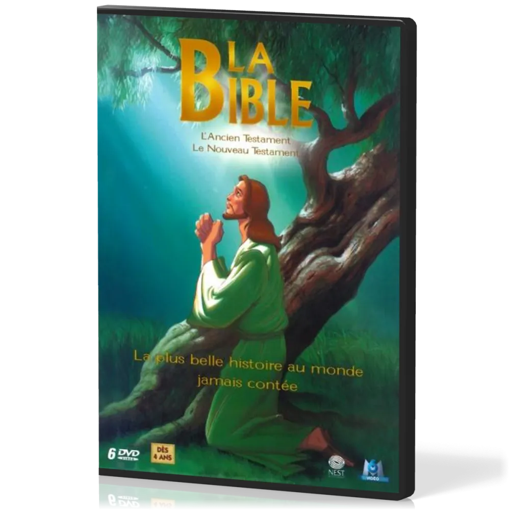 Bible [intégrale]. L'Ancien Testament. Le Nouveau Testament (La) - [coffret 6 DVD] dessins...