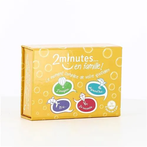 2 minutes de bonheur en famille ! - jeu de conversation