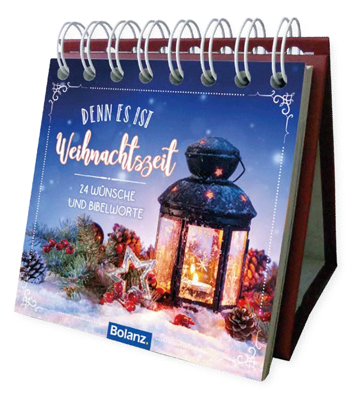 Mini Aufstellbuch Denn es ist Weihnachtszeit