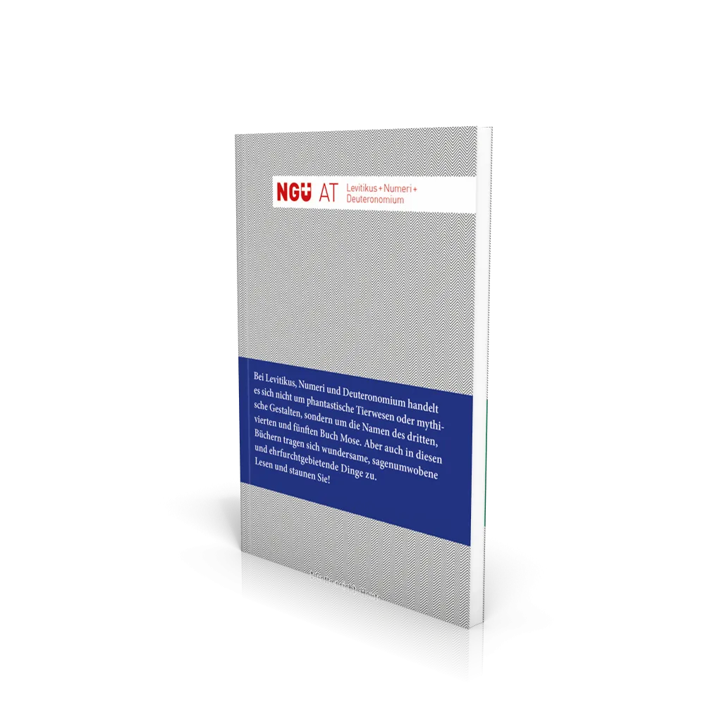 Allemand, NGÜ AT - Lévitique-Nombres-Deutéronome - Broché