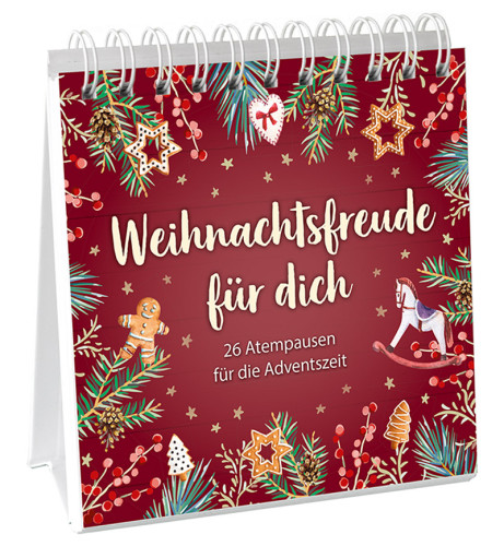 Weihnachtsfreuden für dich - Aufstellbuch - 26 Atempausen für die Adventszeit