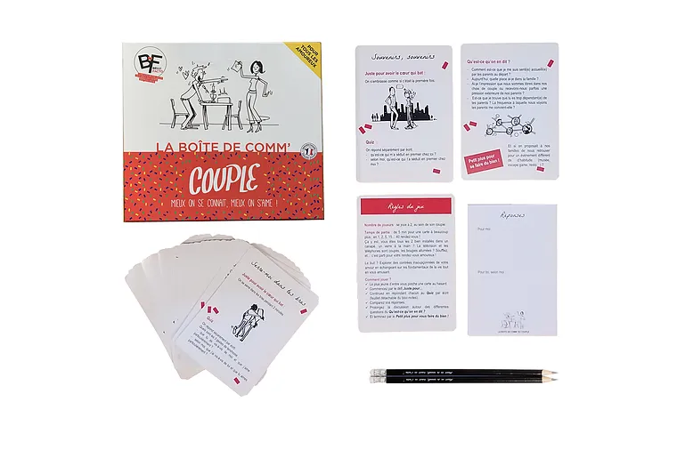 Boîte de comm' du couple (La) - Mieux on se connaît, mieux on s'aime ! Boîte de comm' du couple (La) - Mieux on se connaît, mieux on s'aime !