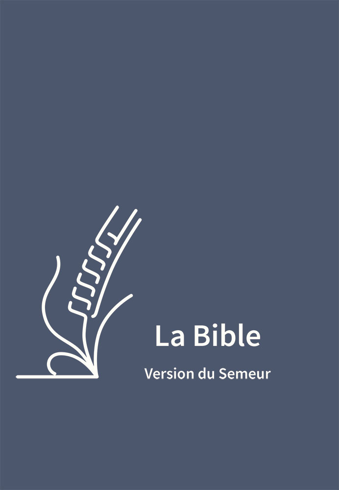 Bible Semeur 2015, compacte bleue, fermeture à glissière - couverture skivertex semi-souple,...