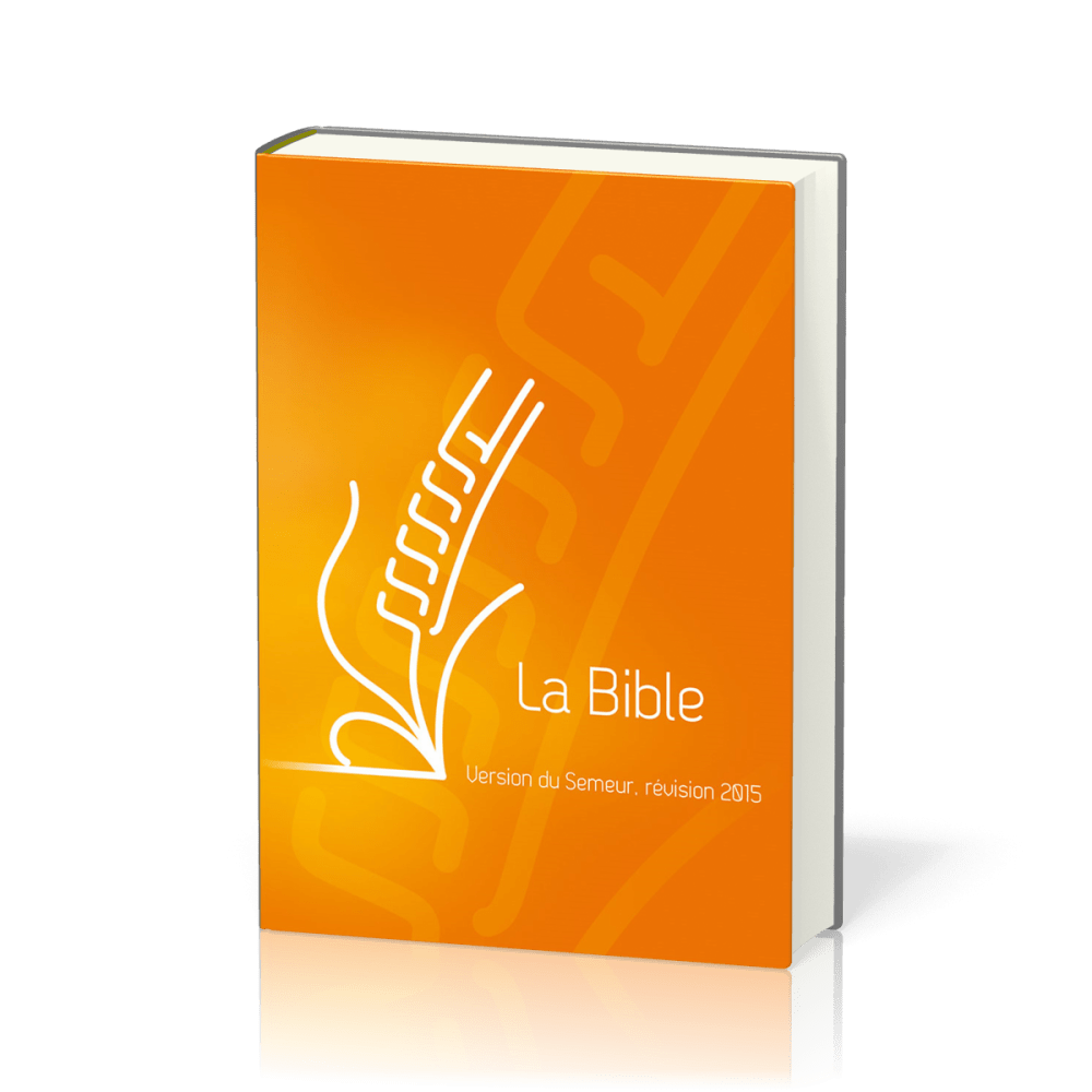 Bible Semeur 2015, compacte, orange - couverture rigide