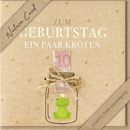 Doppelkarte Ein paar Kröten NC