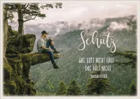 Postkartenbox Gute Worte - 12 verschiedene Postkarten in einer Box mit Magnetverschluss