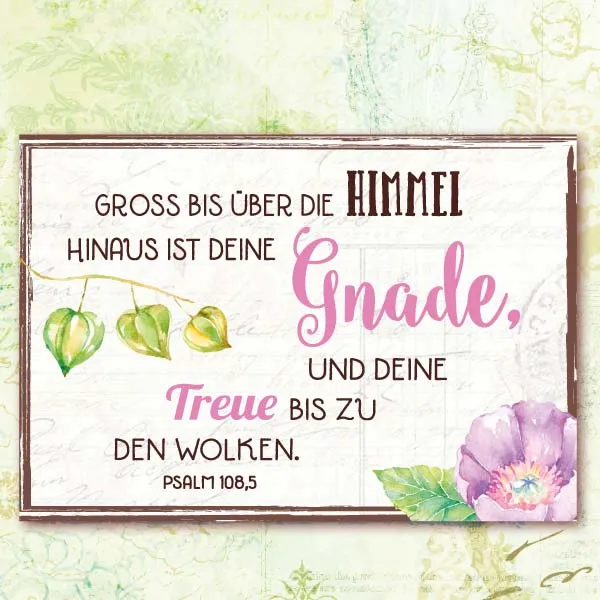 Mini Aufstellbuch Poesie der guten Gedanken