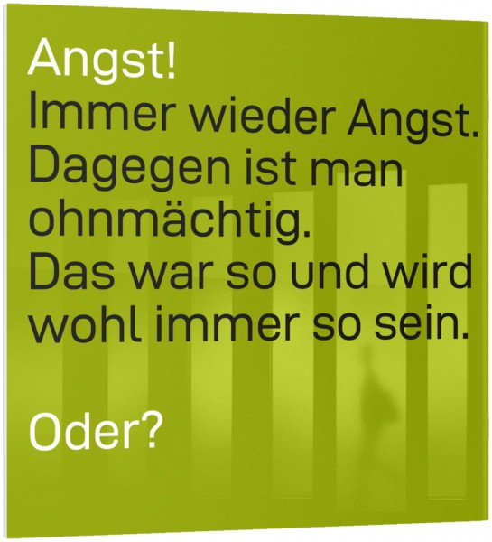 #ANGST - Ein evangelistisches Verteilheft