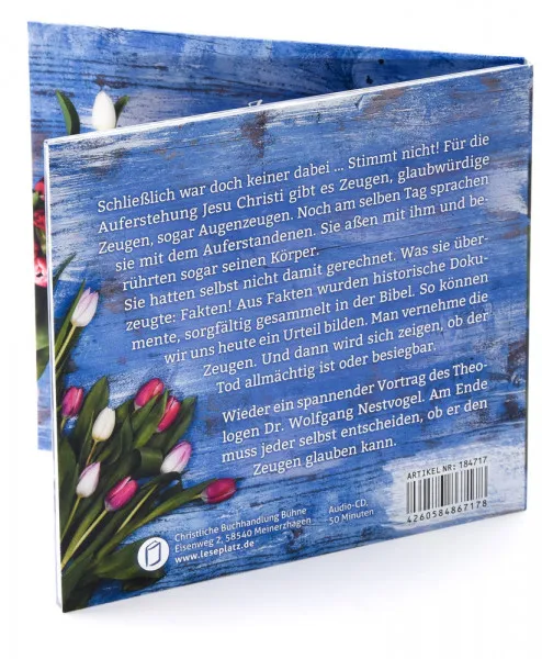 Die Wahrheit von Ostern - CD - Evangelistische Vortrags-CD zu Ostern Die Wahrheit von Ostern - CD - Evangelistische Vortrags-CD zu Ostern