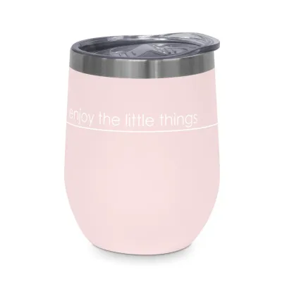 Edelstahl Thermo Becher 'rose' - Pure Collection