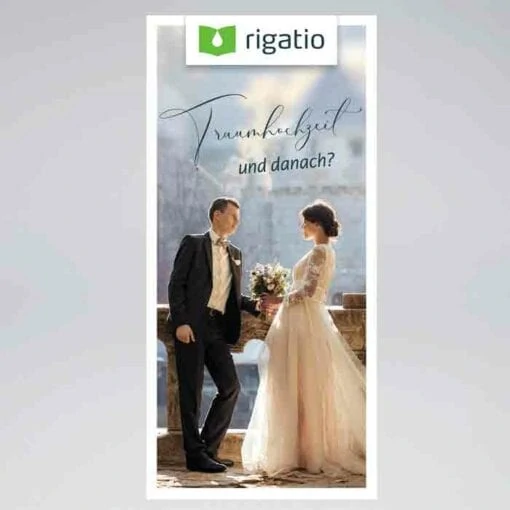 Traumhochzeit und danach? - Ein Flyer mit Tipps zur Ehevorbereitung
