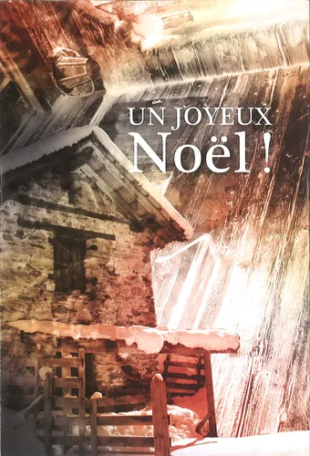 Un joyeux Noël  - dépliant 8 pages - pack 10ex