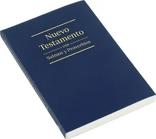 Espagnol, Nouveau Testament, Psaumeset Proverbes, Reina Valera 1960, souple, bleu