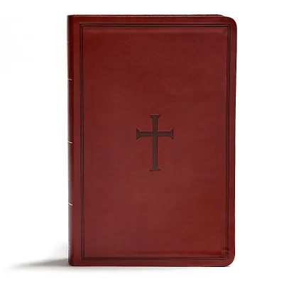 Anglais, Bible KJV, très gros caractères, similicuir, brune