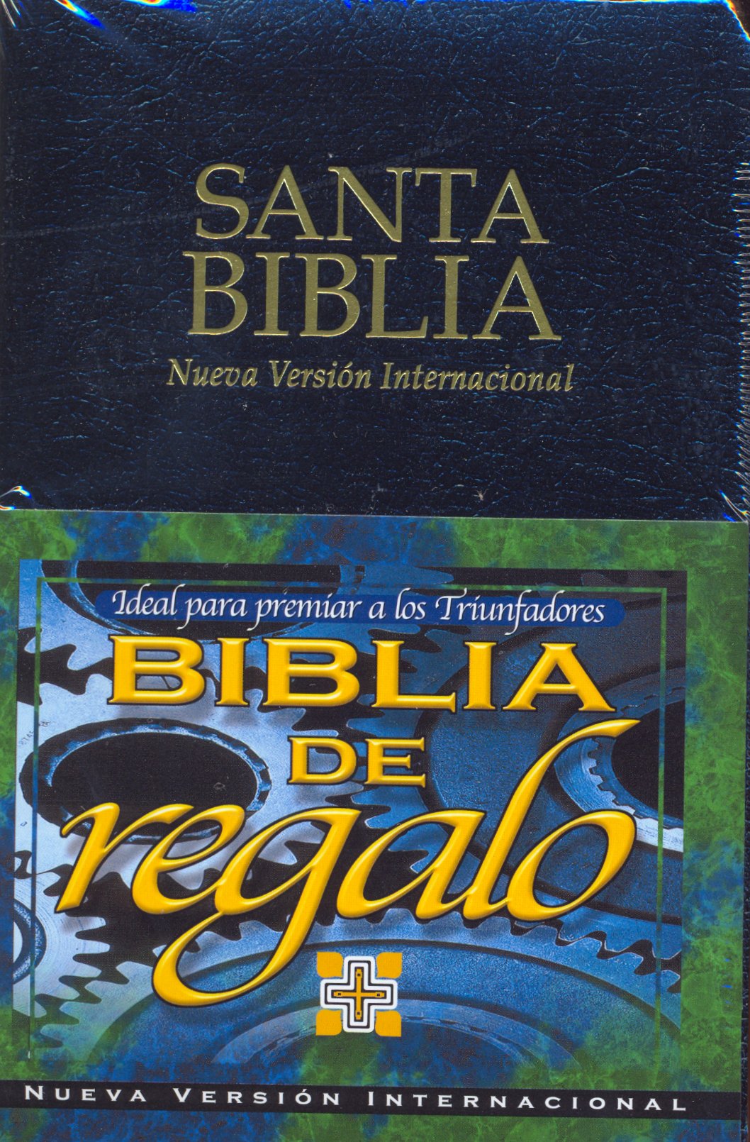Espagnol, Bible NVI, simili noir - De premio y regalo