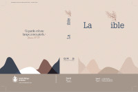 Bible Segond 21, gros caractères, - modèle rigide toilé matelassé - La Maison de la Bible x Sœur_co