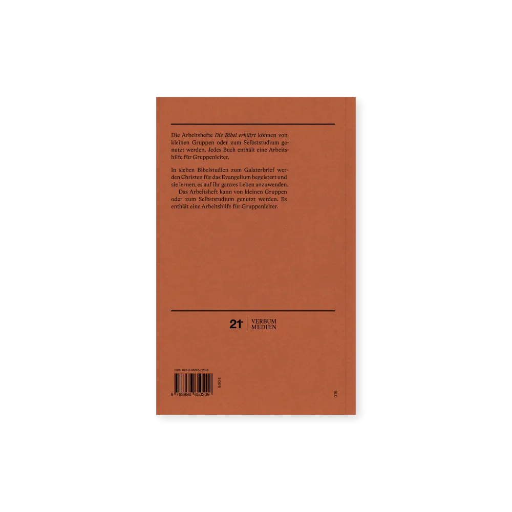 Galater (Arbeitsheft) - Reihe: Die Bibel erklärt Galater (Arbeitsheft) - Reihe: Die Bibel erklärt