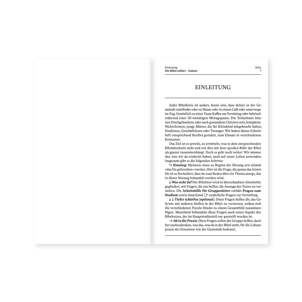 Galater (Arbeitsheft) - Reihe: Die Bibel erklärt Galater (Arbeitsheft) - Reihe: Die Bibel erklärt