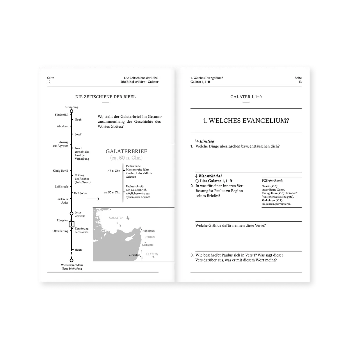 Galater (Arbeitsheft) - Reihe: Die Bibel erklärt